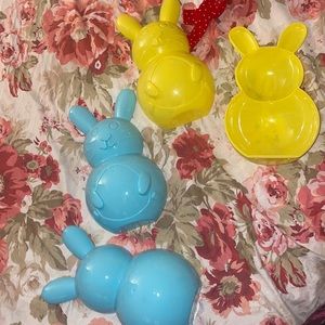 Funny and creative Easter bunny storage to fill with candy.